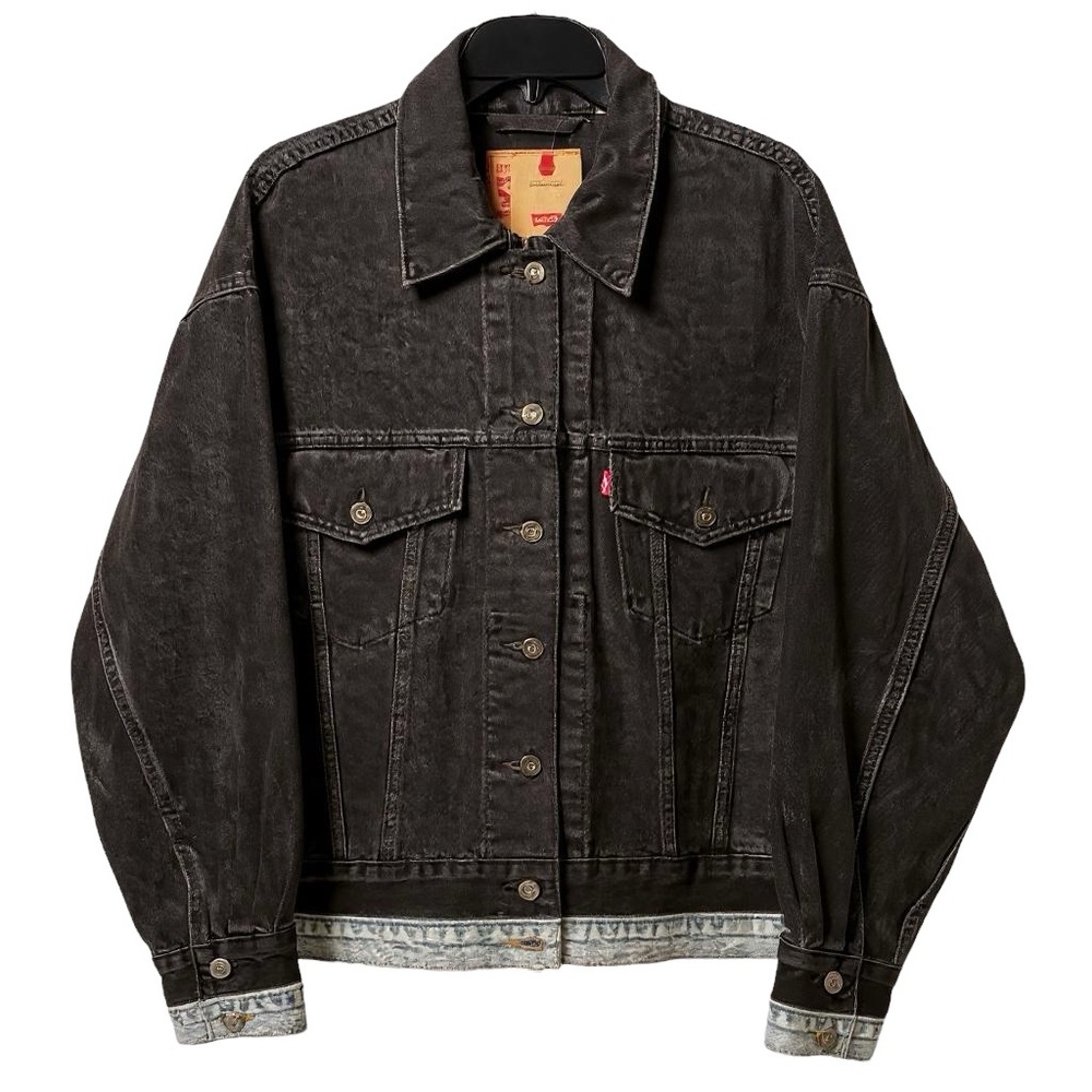NWT Women’s Levi's 90’s Cotton Trucker Denim Jacket LARGE